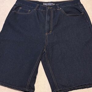 Recycled Blues Men’s Denim Shorts Flat Front W36